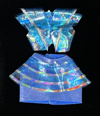 Lol Omg Gamma Bebé Muñeca Robot Espacial Alien Conjunto Ropa Falda Pulida al Aceite Top Lote Foto 1 de 2