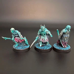 3x Dead Marsh Spectres - painted - GW  *METAL*  Lord of the rings  LOTR - Bild 1 von 9