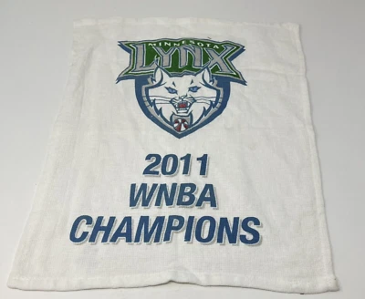 2011 Minnesota Lynx WNBA Basketball Champions Towel Promotional Promo Souvenir - Image 1 of 4