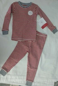 Burt's Bees Organic Toddler Two Piece Pajamas size 12 months - Picture 1 of 2