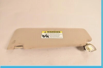 09-15 BMW 740i 750i F01 sedán pasajero derecho parasol bronceado OEM Foto 1 de 4