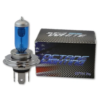 Faro halógeno 7" H4/9003 bombilla súper blanca 60/55W 6000K cada uno Foto 1 de 3