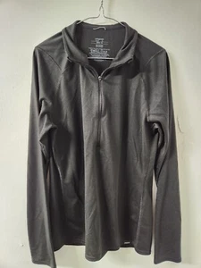 Patagonia Men's Capilene 3 Baselayer 1/4 Zip Black  Midweight Size Medium (sh11) - Picture 1 of 7