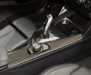 MAX 100% ECHT Carbon Mittelkonsole DEKORLEISTEN passt BMW F30 F31 F32 F36 440i - Bild 1 von 15