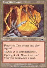 1x Forgotten Cave LP, English MTG Onslaught
