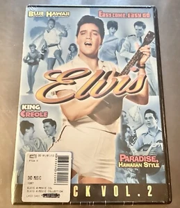 Elvis Vol. 2 DVD ~ 4 Movies Box Set SEALED NEW Blue Hawaii ~ King Creole - Picture 1 of 1