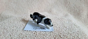 Figurina miniatura LITTLE CRITTERZ cane border collie "canapa" nuova SPEDIZIONE GRATUITA LC816 - Foto 1 di 9