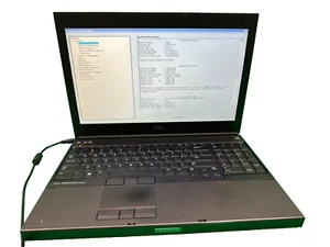 Dell Precision M4800-i7-4800MQ@2,70 GHz 16 GB DDR3 RAM 256 GB SSD W10P NVIDIA GFx - Imagen 1 de 10