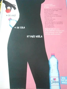 Publicté Advertising 2009 Contrex mon partenaire minceur - Imagen 1 de 1