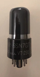 A Double Triode VT-231/6SN7 Gt KEN-RAD - Fully Tested - Picture 1 of 1