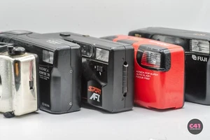 5x 35mm Compact Camera Lomography Konica Pop Fuji Praktica - Faulty - Picture 1 of 12