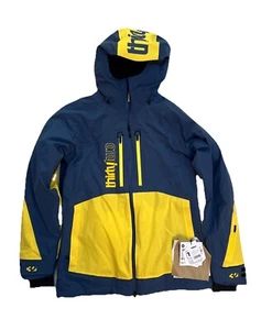 Thirtytwo Lashed isolierte Snowboardjacke blau/gelb Herren Große 32 - Bild 1 von 6