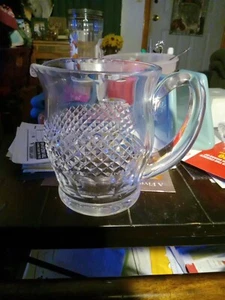 Waterford Crystal Colleen Large Beverage Water Pitcher Jug 6 Tall - Picture 1 of 7