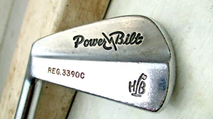 H&B PowerBilt Levelume #5 Iron Steel Shaft LH. See Pictures For Details - Picture 1 of 11