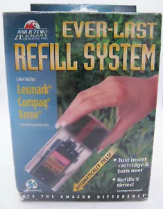 Ever-Last Ink Cartridge Black Refill Kit, Lexmark, Compaq, Xerox, Unopened Pkg. - Picture 1 of 6