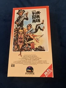 The Flim Flam Man Playhouse Video (VHS, 1985) VHS 1967 Film George Scott - RARE - Picture 1 of 8