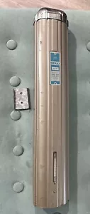 DISPENSER DA PARETE COPPA IN METALLO VINTAGE DA APPENDERE ART DECO N. 44 CON CLIP DA PARETE - Foto 1 di 13