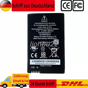 Für BMW IDG Display key battery 580mAh 9442976-01 MKD35UP Akku - Zdjęcie 1 z 2