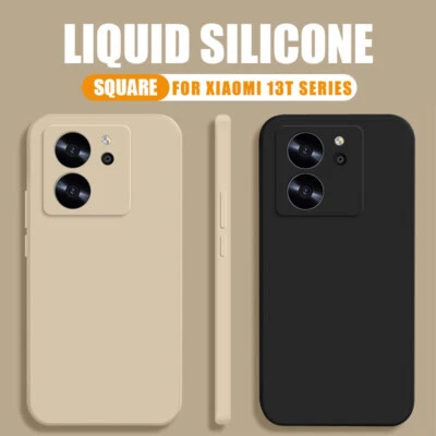 Phone Case For Xiaomi 13T 14T 11T Pro Redmi Note 12 11 Pro Liquid Silicone Cover - Image 1 of 4