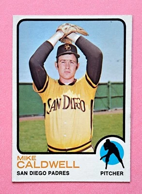 1973 Topps Baseball Card Set-Break #182 Mike Caldwell EX-EXMINT - Image 1 of 2