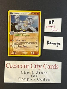 Machamp Pokémon Karte EX Power Keepers 11/108 Holo Rare Played DMG PSA 1 - Bild 1 von 3
