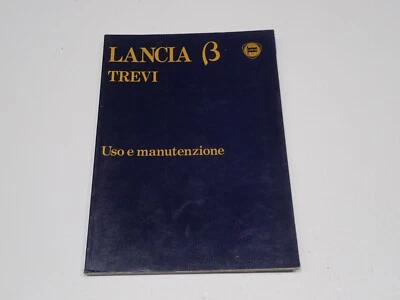 LANCIA BETA TREVI  LIBRETTO USO E MANUTENZIONE 1980 - Immagine 1 di 4