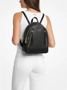 Michael Kors Rucksack Brooklyn Medium Pebbled Leather - NEU - Schwarz - Bild 1 von 4