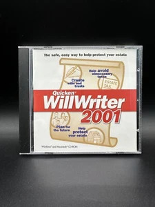 QUICKEN WILLWRITER 2001 - Picture 1 of 2