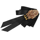 Bow Tie Women Decorative Collar Pin Brooch Women's Receive Flowers