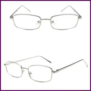 Übergroße Japanische Harajuku Brille Gold Silber Schwarz Metall Eckig Glasses - Bild 1 von 32