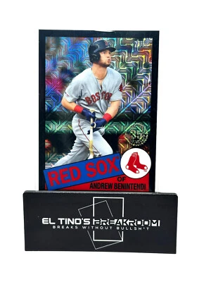 ANDREW BENINTENDI 2020 Topps Mojo / Silver Pack Refractor Black 110/199 CPC-26 - Image 1 of 2