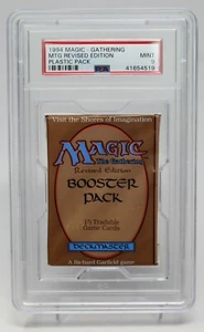 Revised Booster Pack English Graded PSA 9 Mint #41654519 MTG Magic - Picture 1 of 2