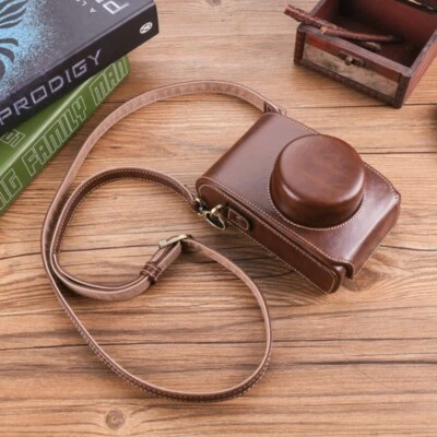 Suitable for Fuji XE4 X100S X30 Leather Case X100f D-LUX7 Lx100m2 Camera Bag - Image 1 of 4