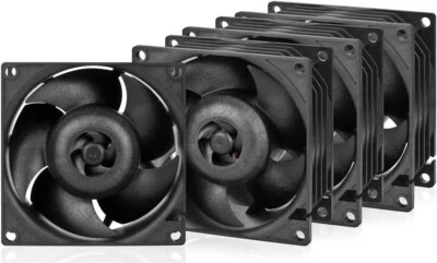 ARCTIC S8038-7K 4 Pieces Fan 80x80x38 mm 500-7000 Model ACFAN00292A - Image 1 of 2