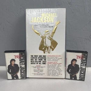 Michael Jackson The Ultimate Collection CD 5 Discs New Sealed & (2) Cassette Bad - Imagen 1 de 8