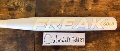 Usado/Limpio 2020 Miken Freak Gold Maxload ASA/EE. UU. 26 oz ¡Muy Hot Bat! Foto 1 de 4