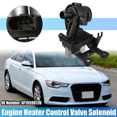 4F1959617B Electroválvula de control de calefacción de motor automático para Audi A6 2005-2011 Foto 1 de 4