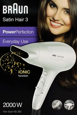 BRAUN PERSONAL CARE Braun Haartrockner Satin Hair Power Perfection HD380