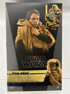 Hot Toys Luke Skywalker MMS517 Endor Return of the Jedi Deluxe Figure Used - Picture 1 of 8