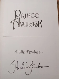 Prince Avalask by Halie Fewkes (2021, Hardcover) Signed Copy - Picture 1 of 1