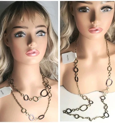 Ожерелье с коваными кругами Calvin Klein 38 дюймов - Изображение 1 из 3