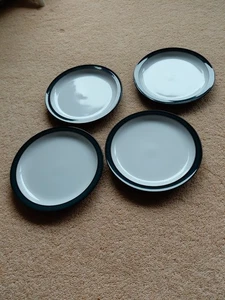 Denby Greenwich 4x Tea Plates Vgc - Picture 1 of 4