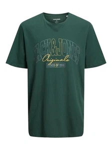 Jack&Jones Talla Grande Hombre Original Manga Corta Cuello Redondo T, 2 Colores - Imagen 1 de 23