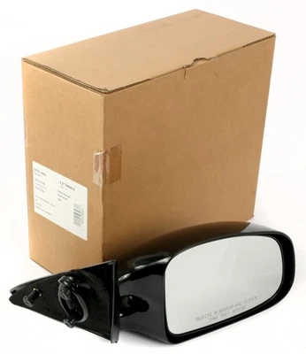 1999-03 庞蒂亚克 Grand AM 右功率镜侧视平黑色零件 22613596 — 第 1/3 张图片