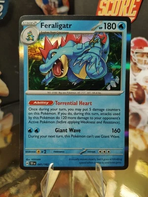Feraligatr 041/162 SV05: Temporal Forces Holo - Image 1 of 4