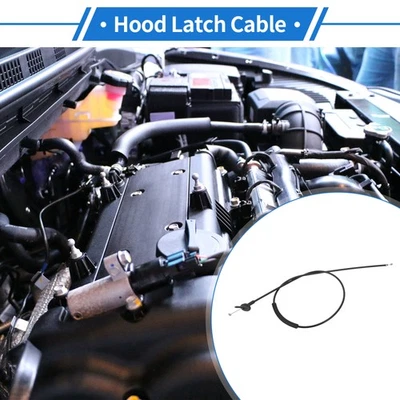 Hood Release Cable No.51237197474 Hood Latch Cable for BMW 745i 2002-2005 - Image 1 of 4