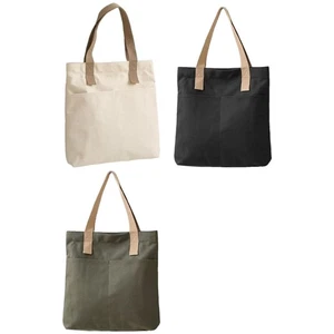 Womens Shoulder Bag Canvas Armpit Bag Large Capacity Handbag Students School Bag - Picture 1 of 10