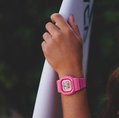 G-Shock GLXS5610-4 G-LIDE Hawaiian Flower Pink Tide Graph Ladies w/ Receipt - Image 1 of 4