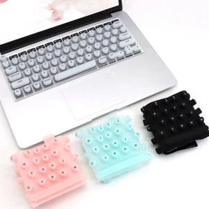 Silicone Laptop Keyboard Film Easy Typing Keys Keycaps  for Long Nails - Bild 1 von 15
