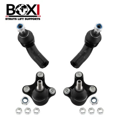 4x rótulas inferiores delanteras extremos de varilla de amarre exterior para Audi A3 2006-2013 Foto 1 de 4